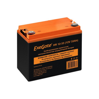 Аккумуляторная батарея EXEGATE HR 12-33